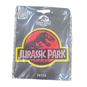 Brand New In Package Jurassic Park Collectors Iron On Patch